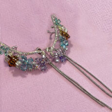 Earcuff Flores María Lila