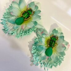 Flor Tela Verde